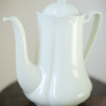 pale green coffee pot