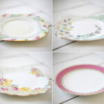 vintage dinner plates